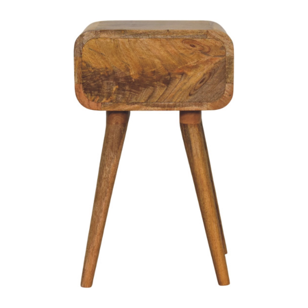 Avora Mini Oak-ish Nightstand with 1 drawer - Image 8