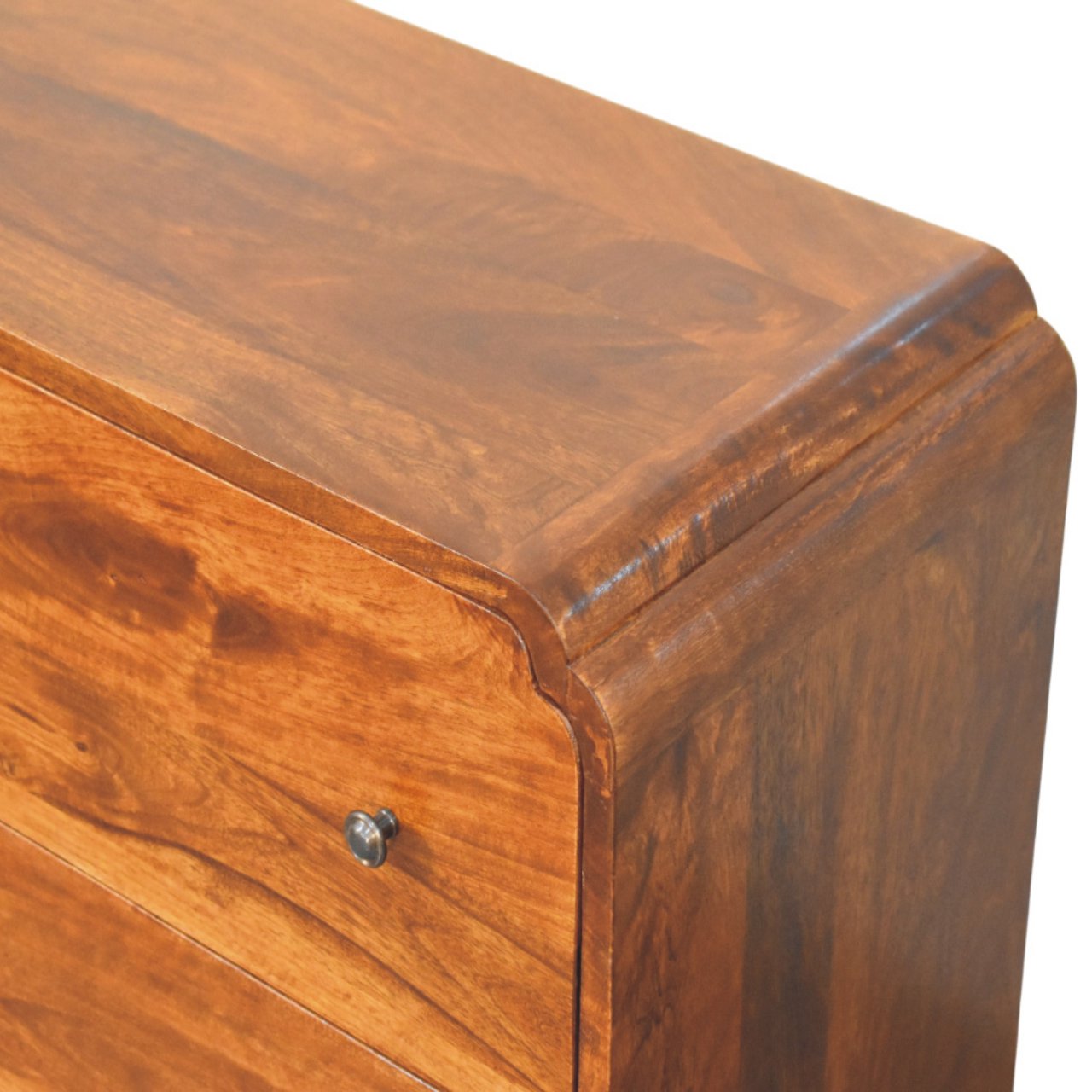 Newton Chestnut 3 Drawer Chest - Image 4