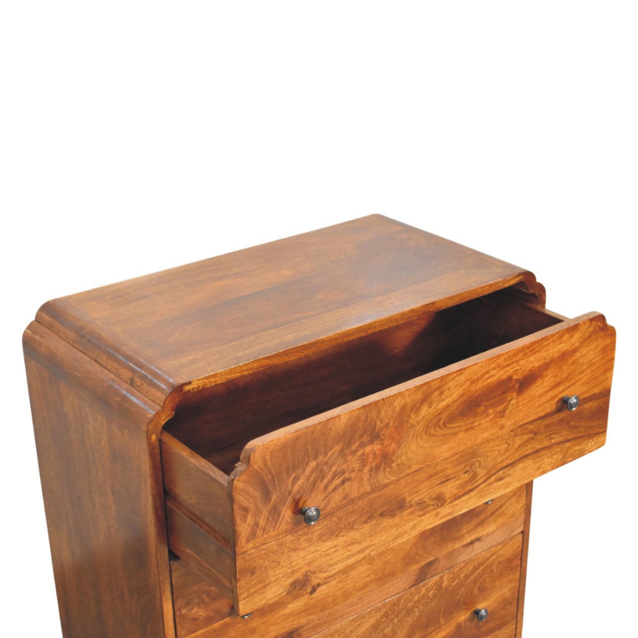 Newton Chestnut 3 Drawer Chest - Image 5