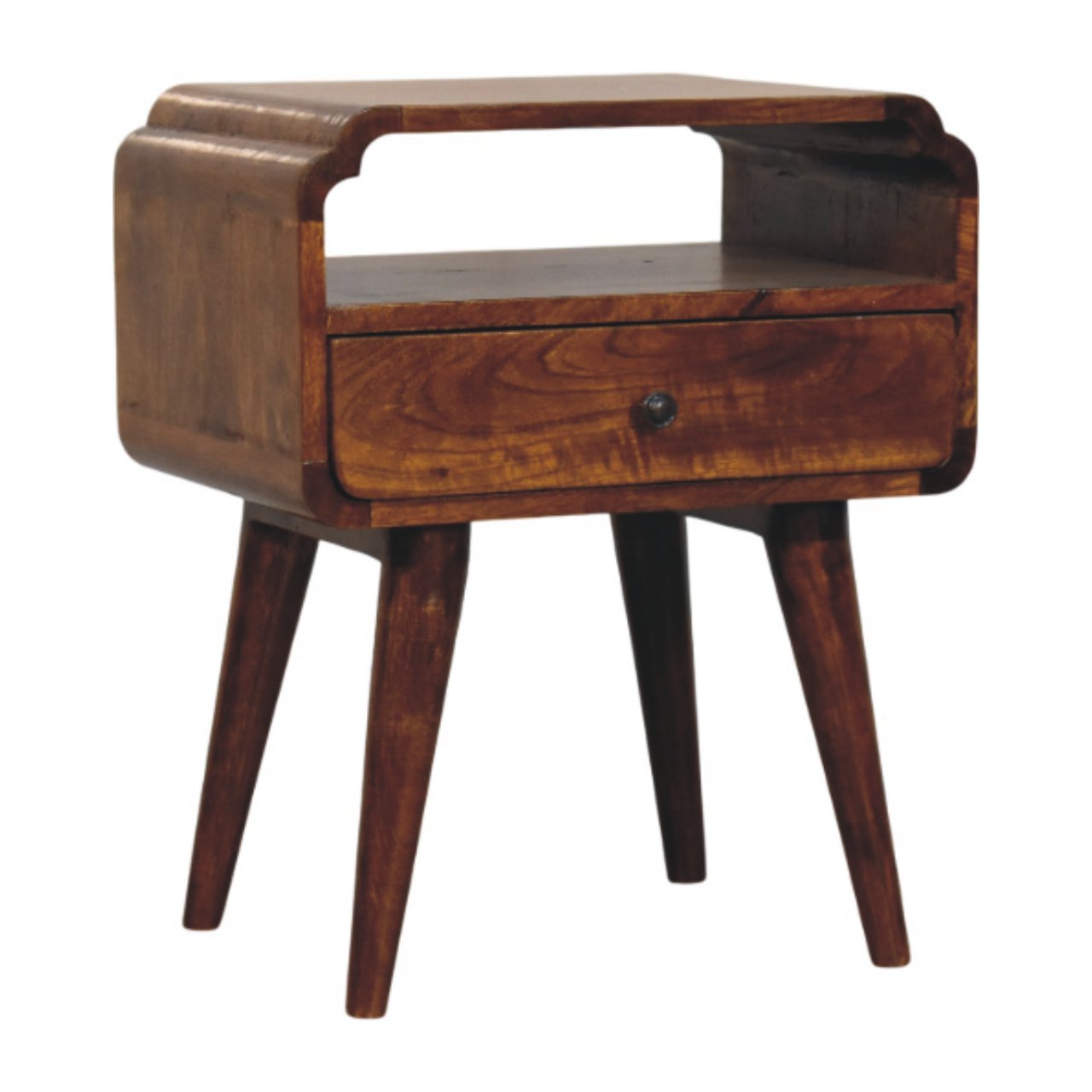 Newton Chestnut Nightstand - Image 2