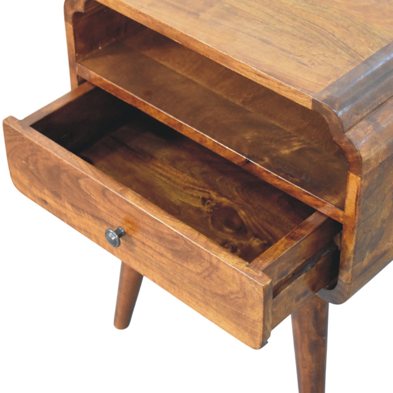 Newton Chestnut Nightstand - Image 5