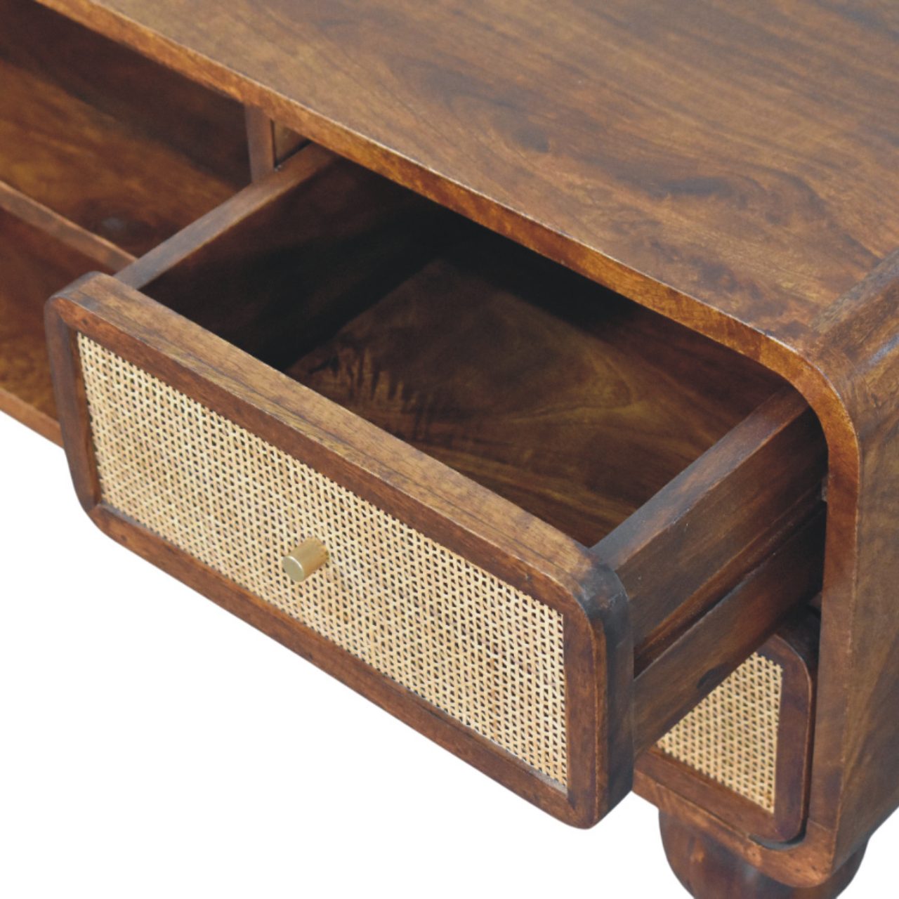 Larissa 4 Drawer Chestnut Media Unit - Image 5