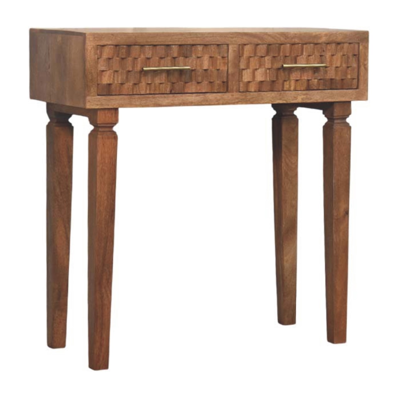Arno Console Table in Golden Teak - Image 2