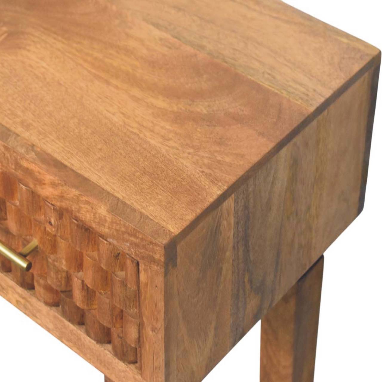 Arno Console Table in Golden Teak - Image 4