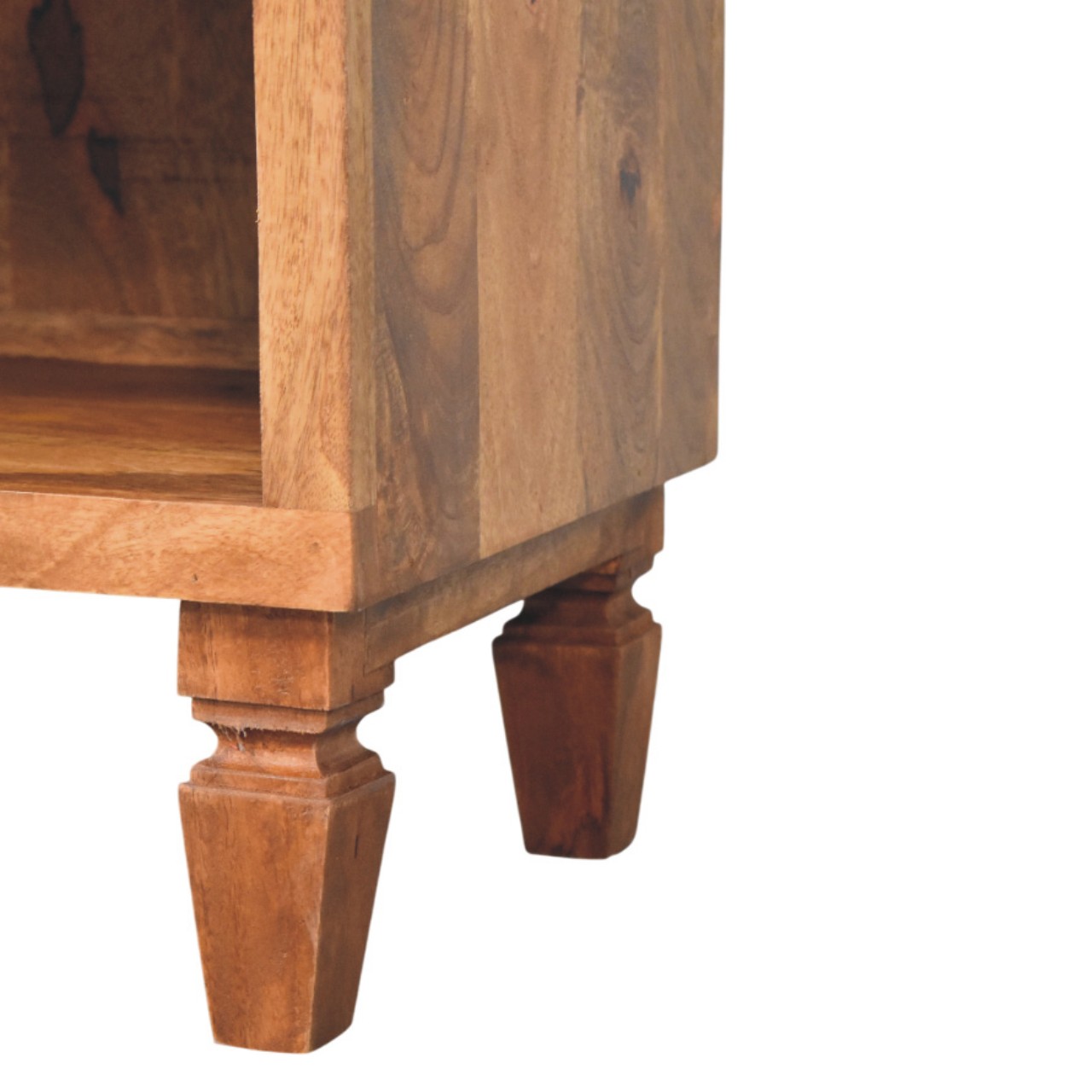 Arno Shoe Storage Unit in Golden Teak - Image 6