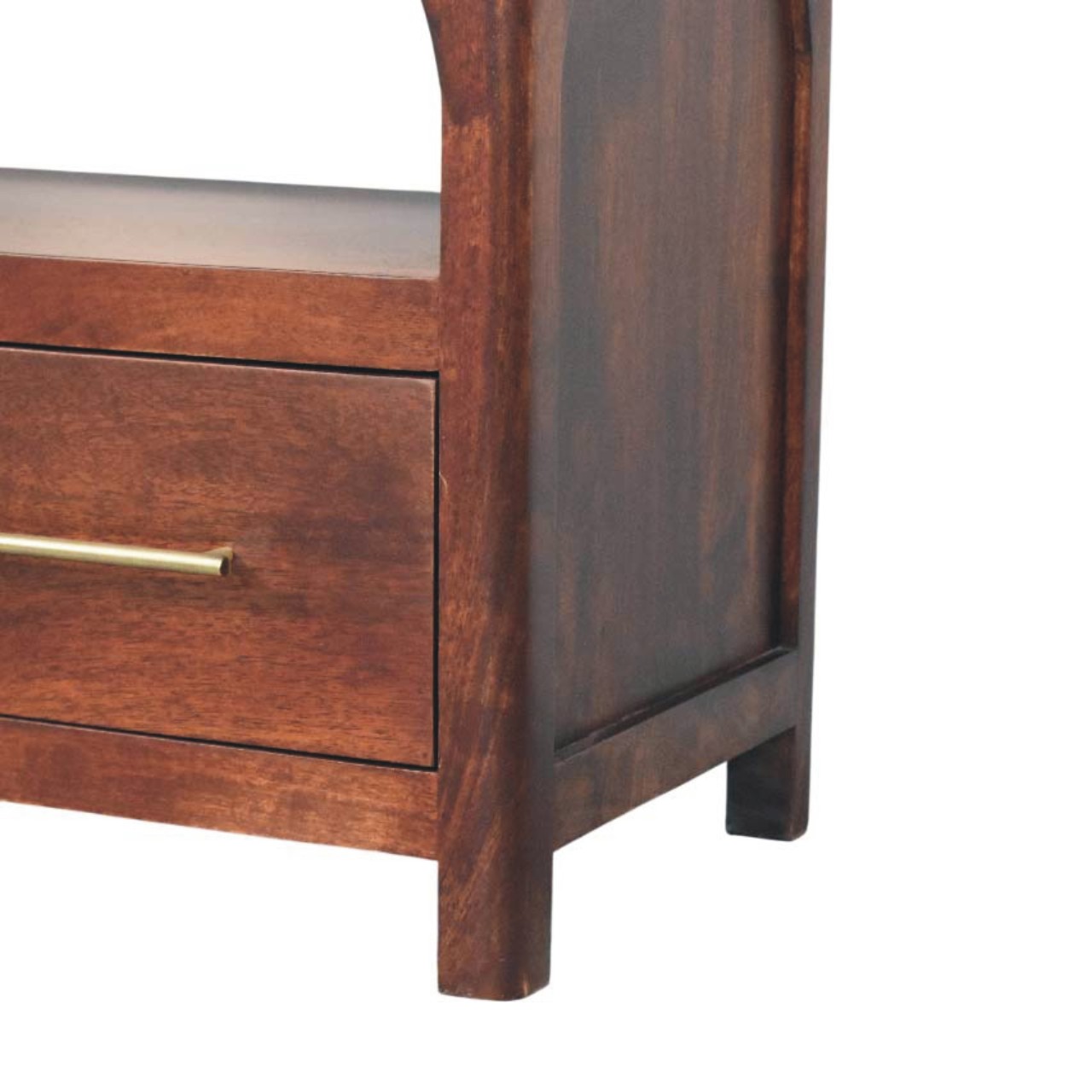Arched Edge 2 Drawer Media Unit - Image 6
