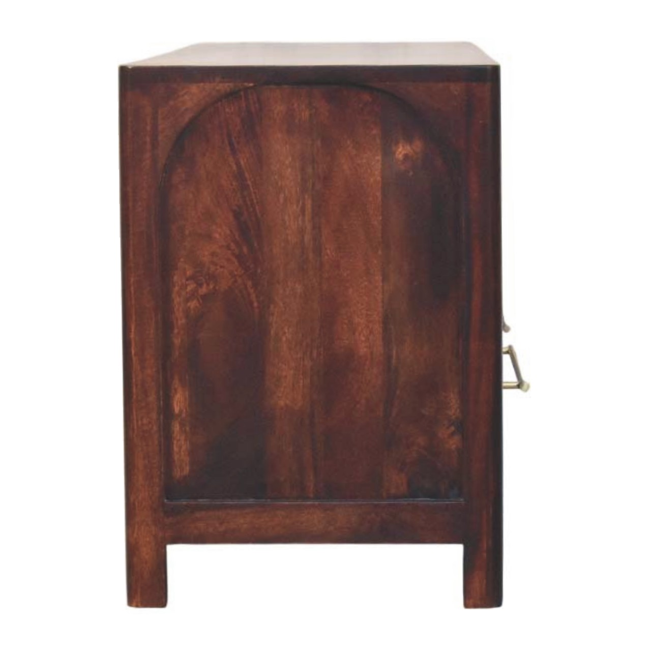 Arched Edge 2 Drawer Media Unit - Image 7
