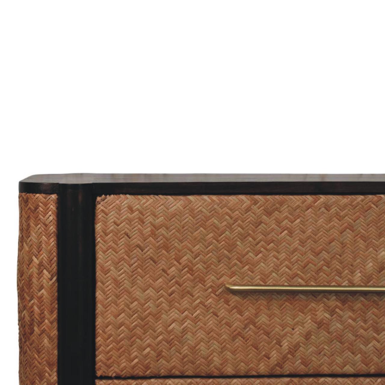 Havana Weave 3 Drawer Chest - Image 3