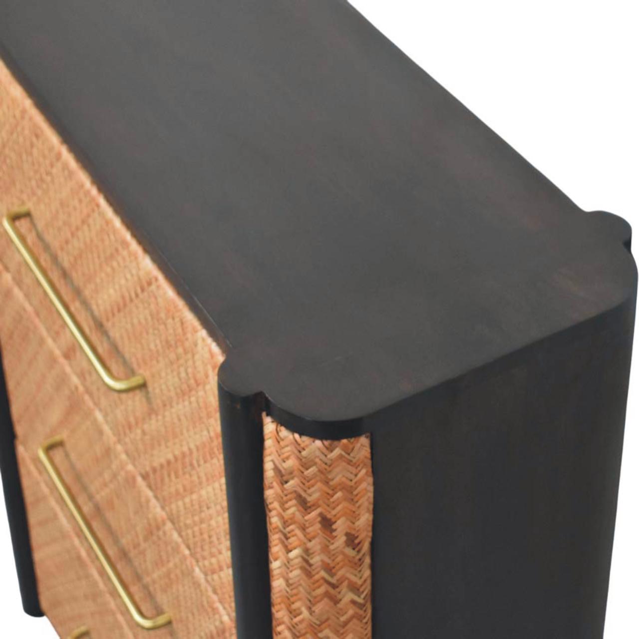 Havana Weave 3 Drawer Chest - Image 4