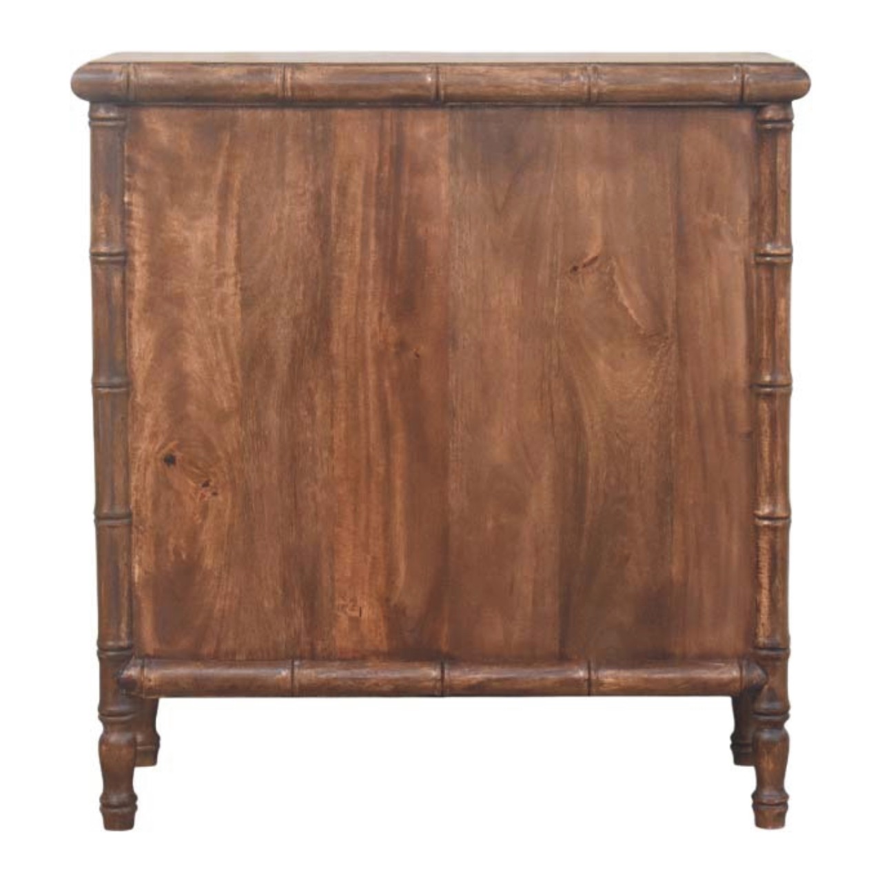 Bamboo Carved 3-Drawer Chest - Image 8