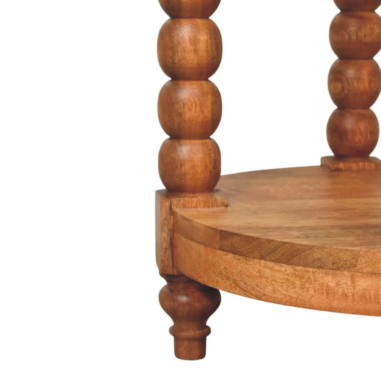 Barley Twist Round Side Table - Image 6
