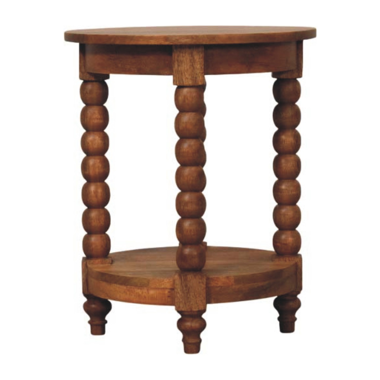 Barley Twist Round Side Table - Image 8