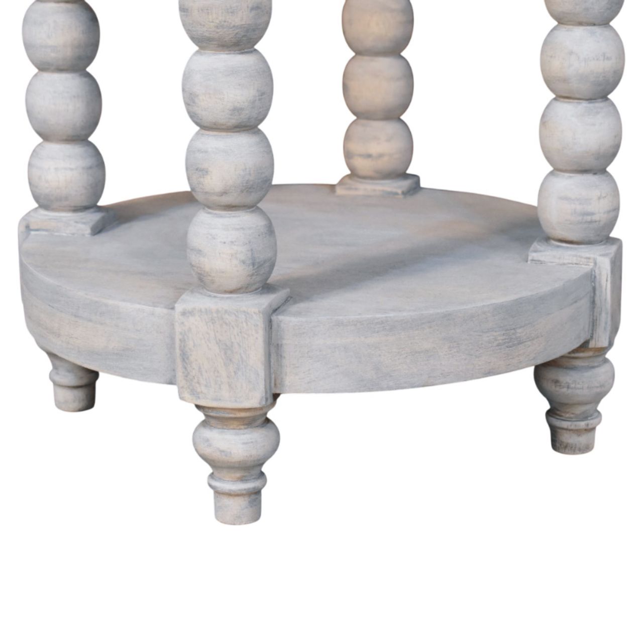 Ellsworth Round Side Table in Acid Wash - Image 5