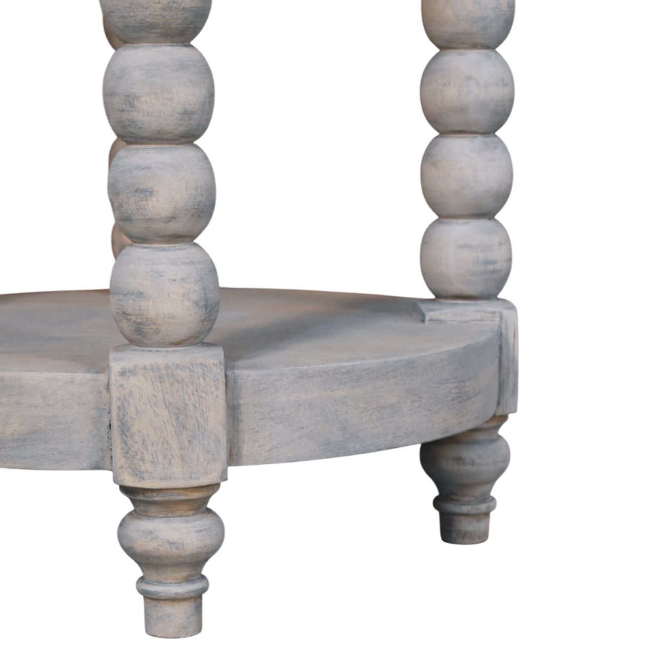 Ellsworth Round Side Table in Acid Wash - Image 6