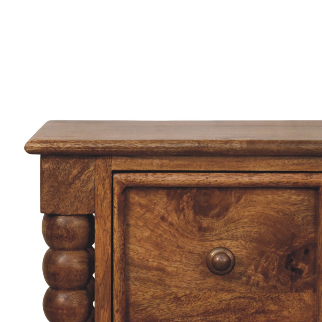 Barley Twist 2-Drawer Bedside - Image 3