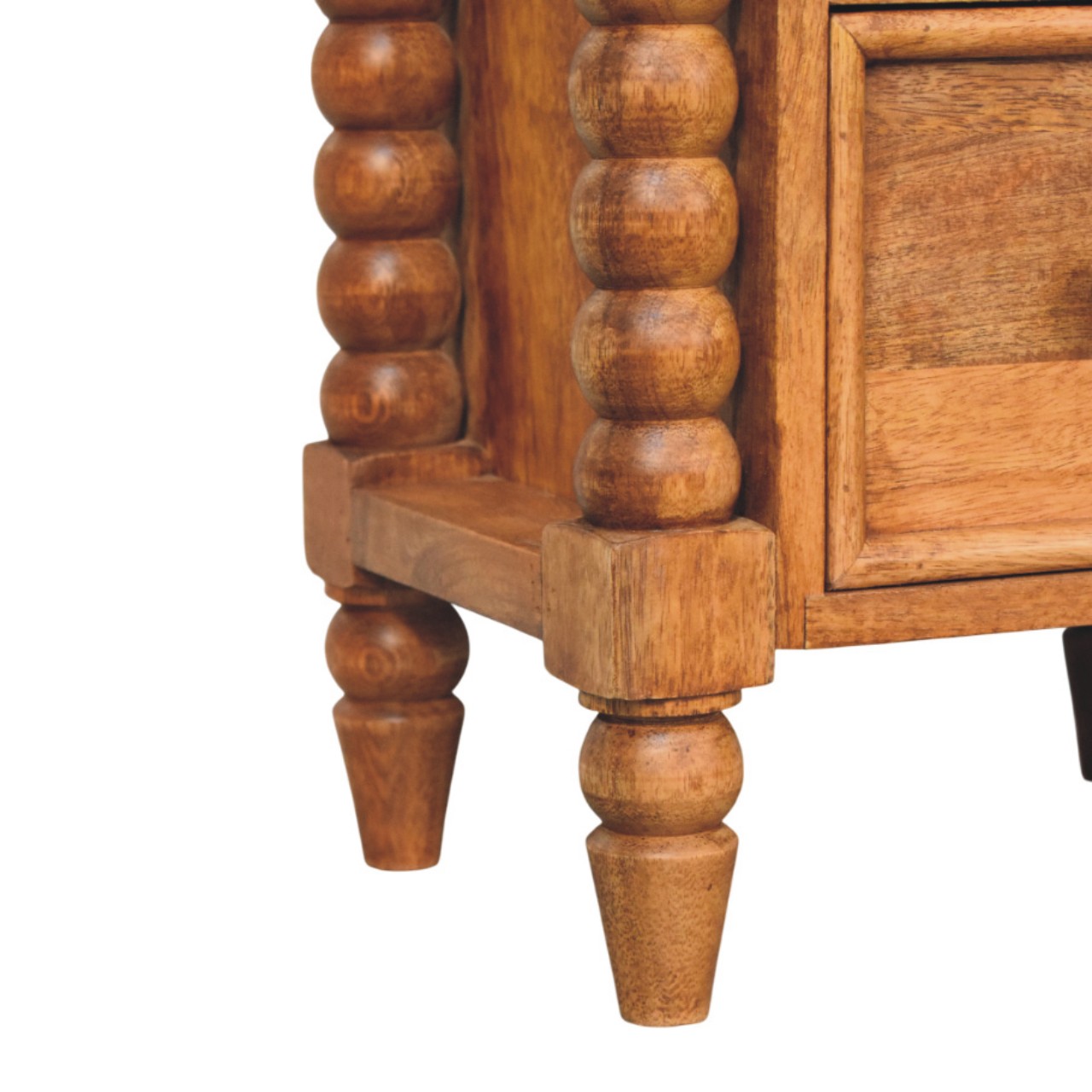 Barley Twist 2-Drawer Bedside - Image 6