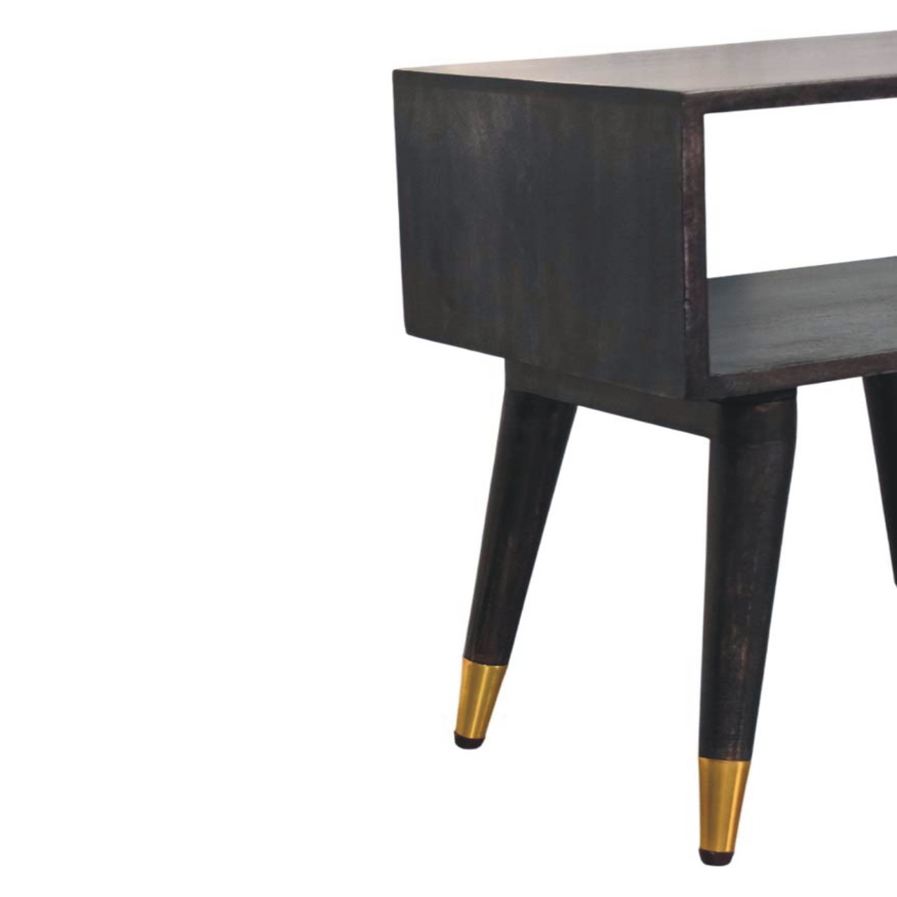 Mid-Century Open Bedside - Image 4