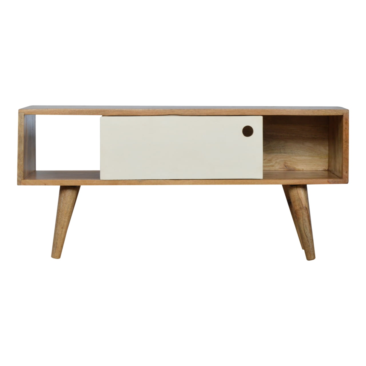 White Sliding Media Unit - Image 3