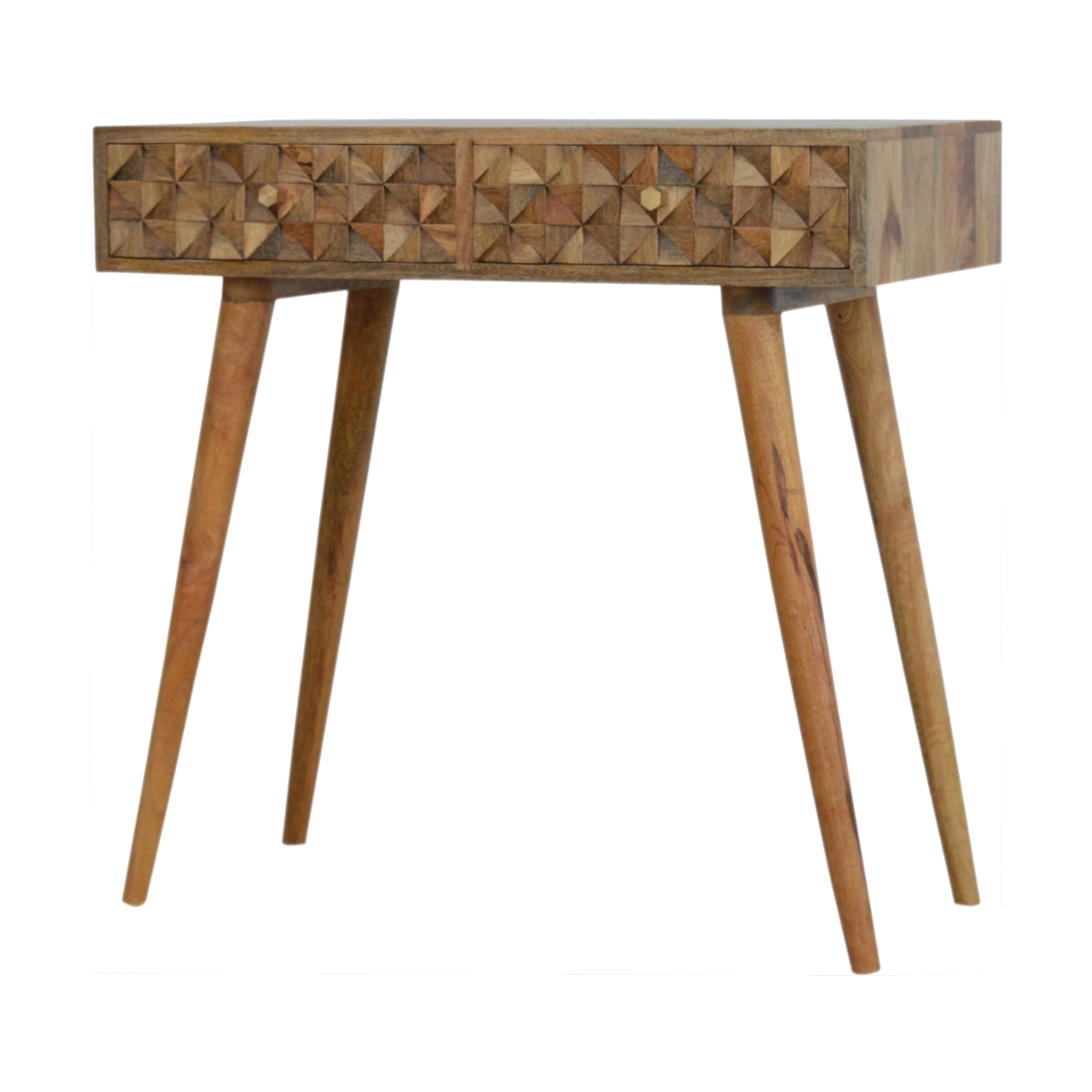 Diamond Carved Console Table - Image 2