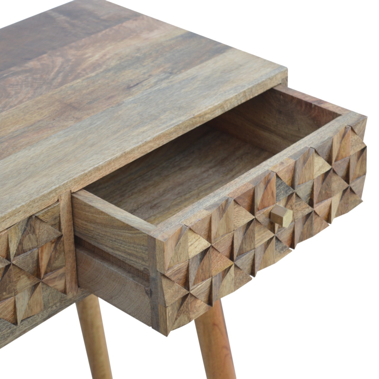 Diamond Carved Console Table - Image 6