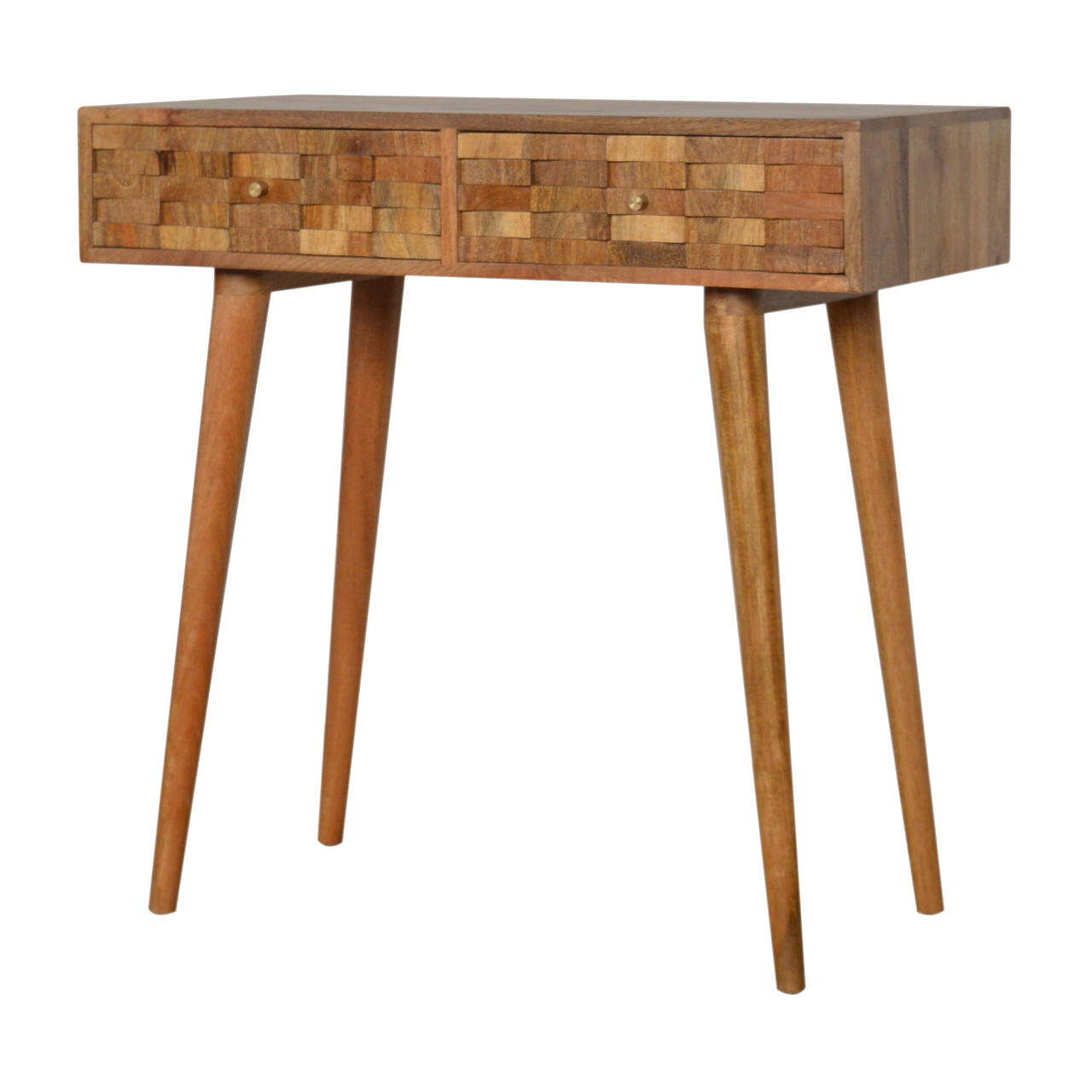Tile Carved Console Table - Image 2