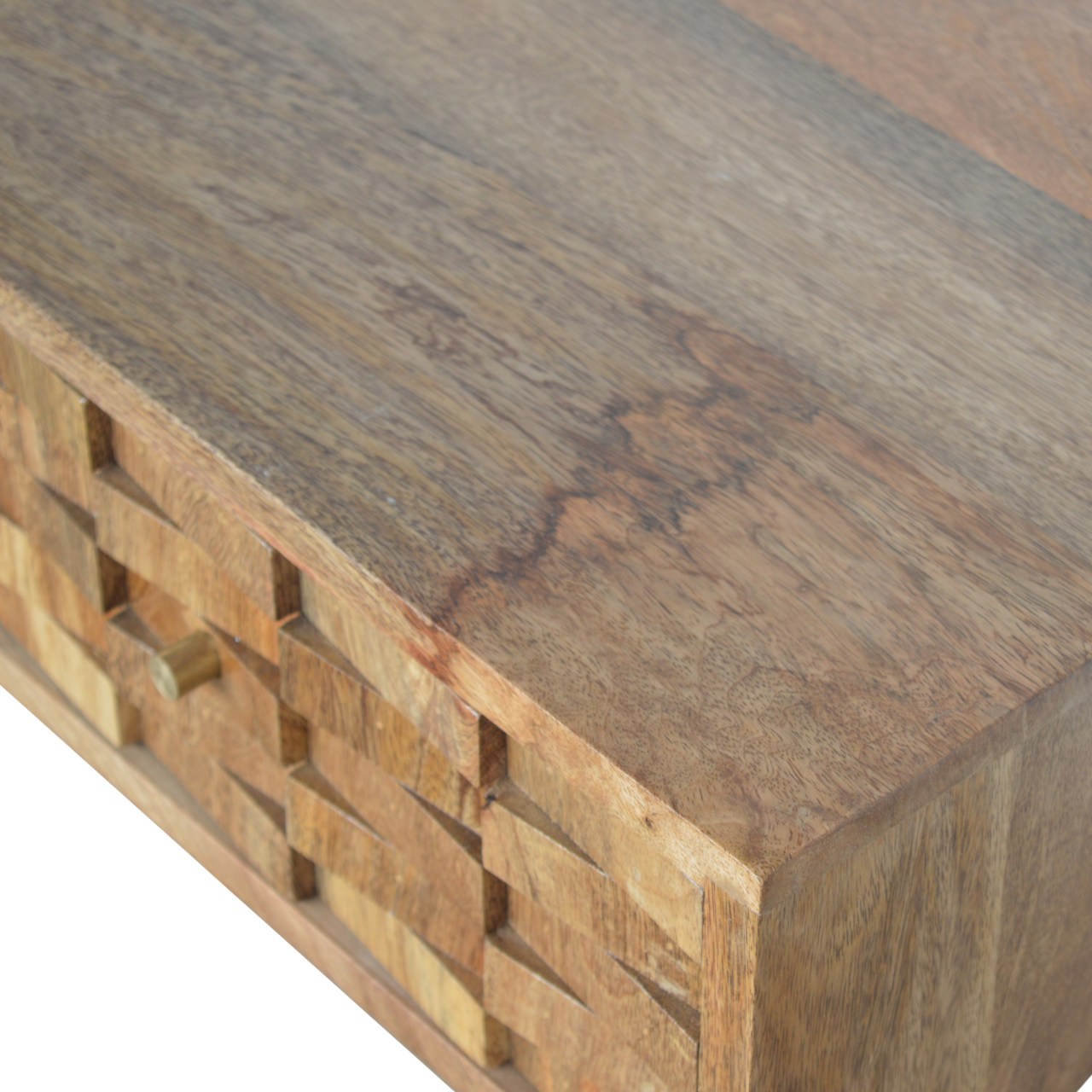 Tile Carved Console Table - Image 4