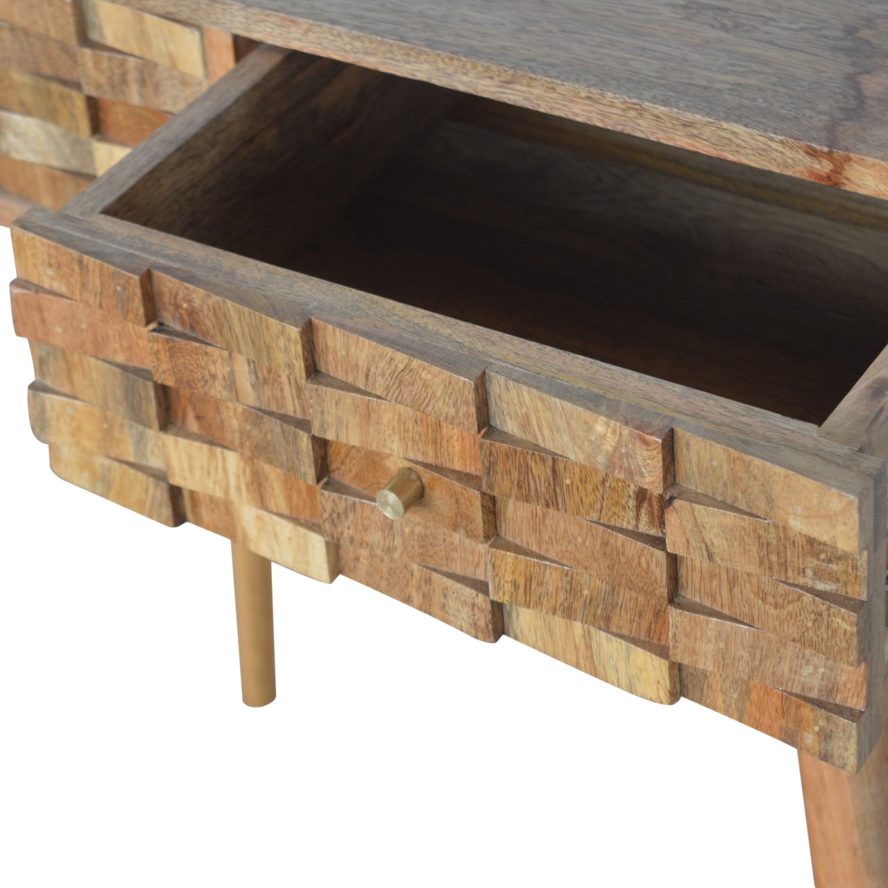Tile Carved Console Table - Image 5