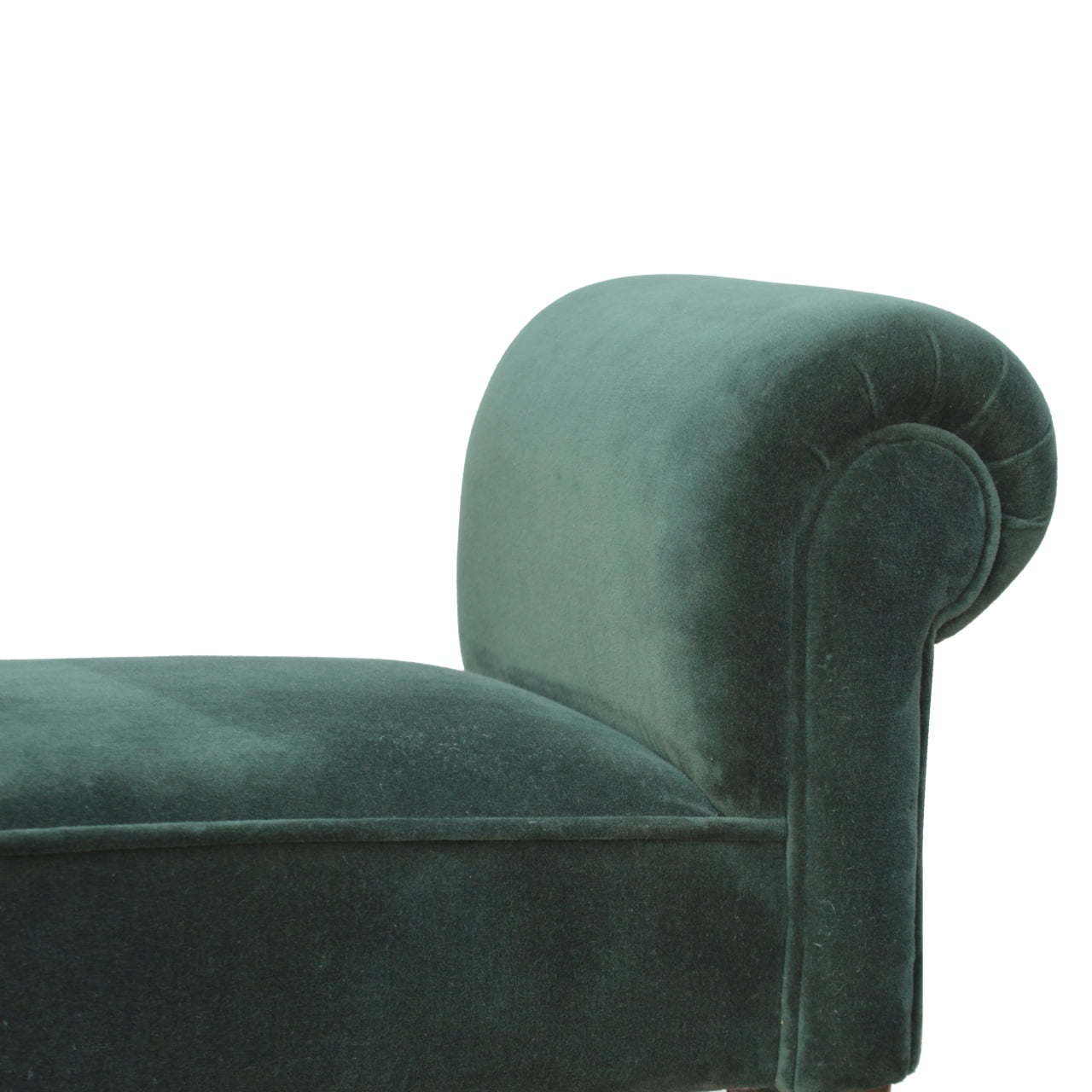 Emerald Velvet Bench - Image 4