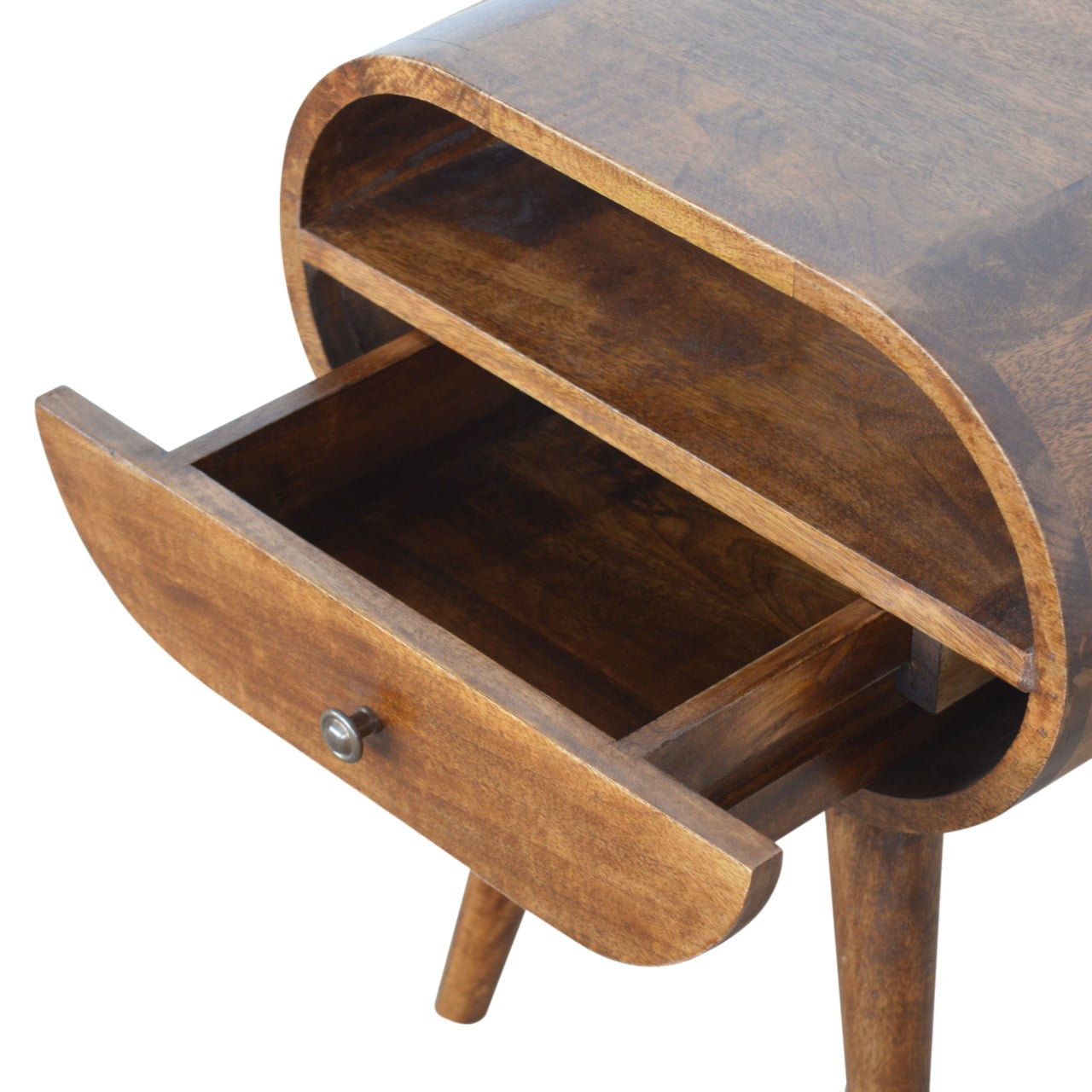Chestnut 1 Drawer Nightstand - Image 5