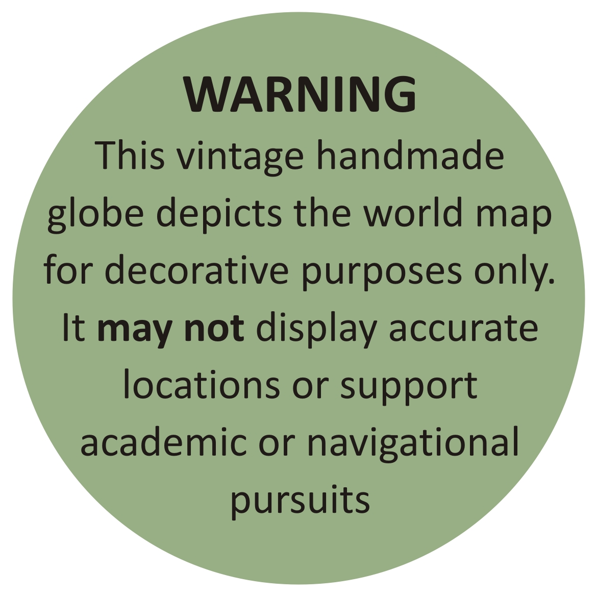 White Globe with Gold Frame - Image 8