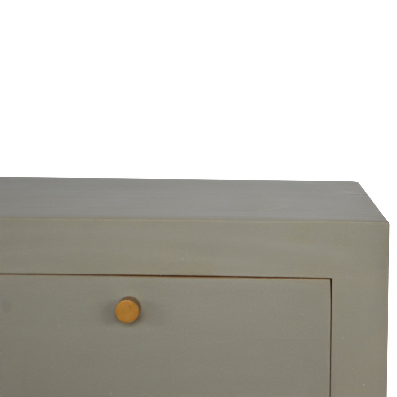 Cement Bedside with Open Slot - Image 2