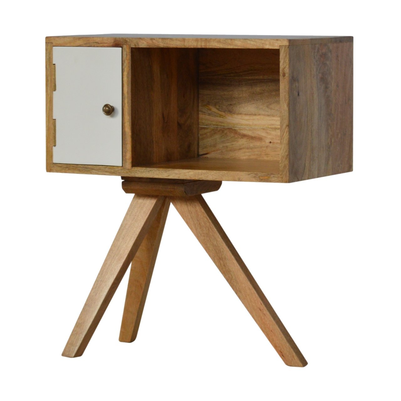 Solid Wood Tripod Bedside - Image 9