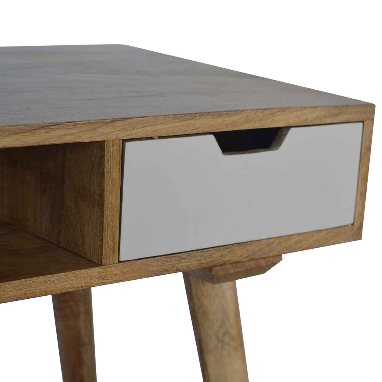 White Drawer Writing Desk - Image 4