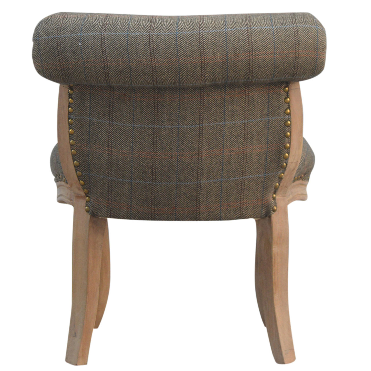 Multi Tweed Studded Chair - Image 6