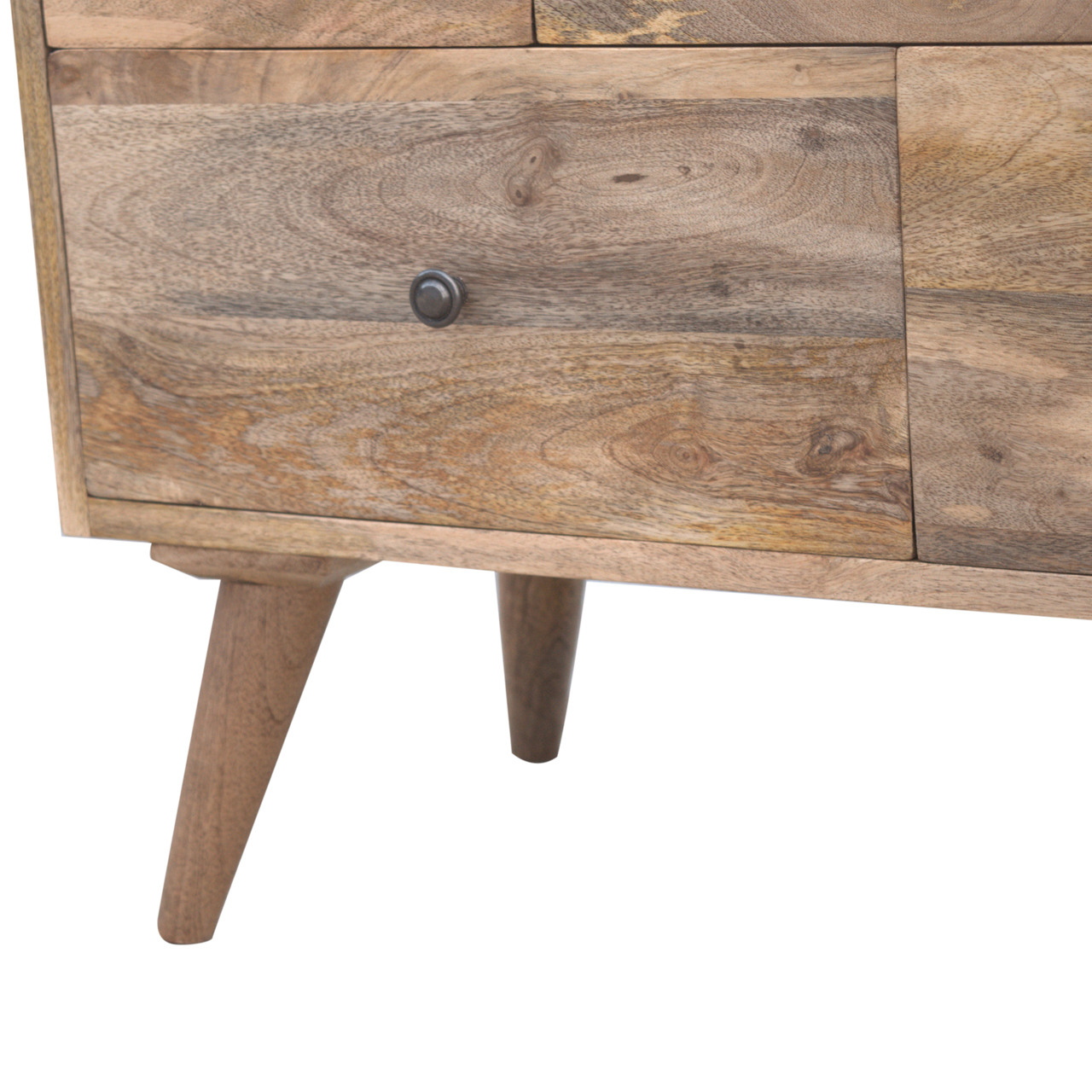 Oak-ish Multi Drawer Media Unit - Image 5