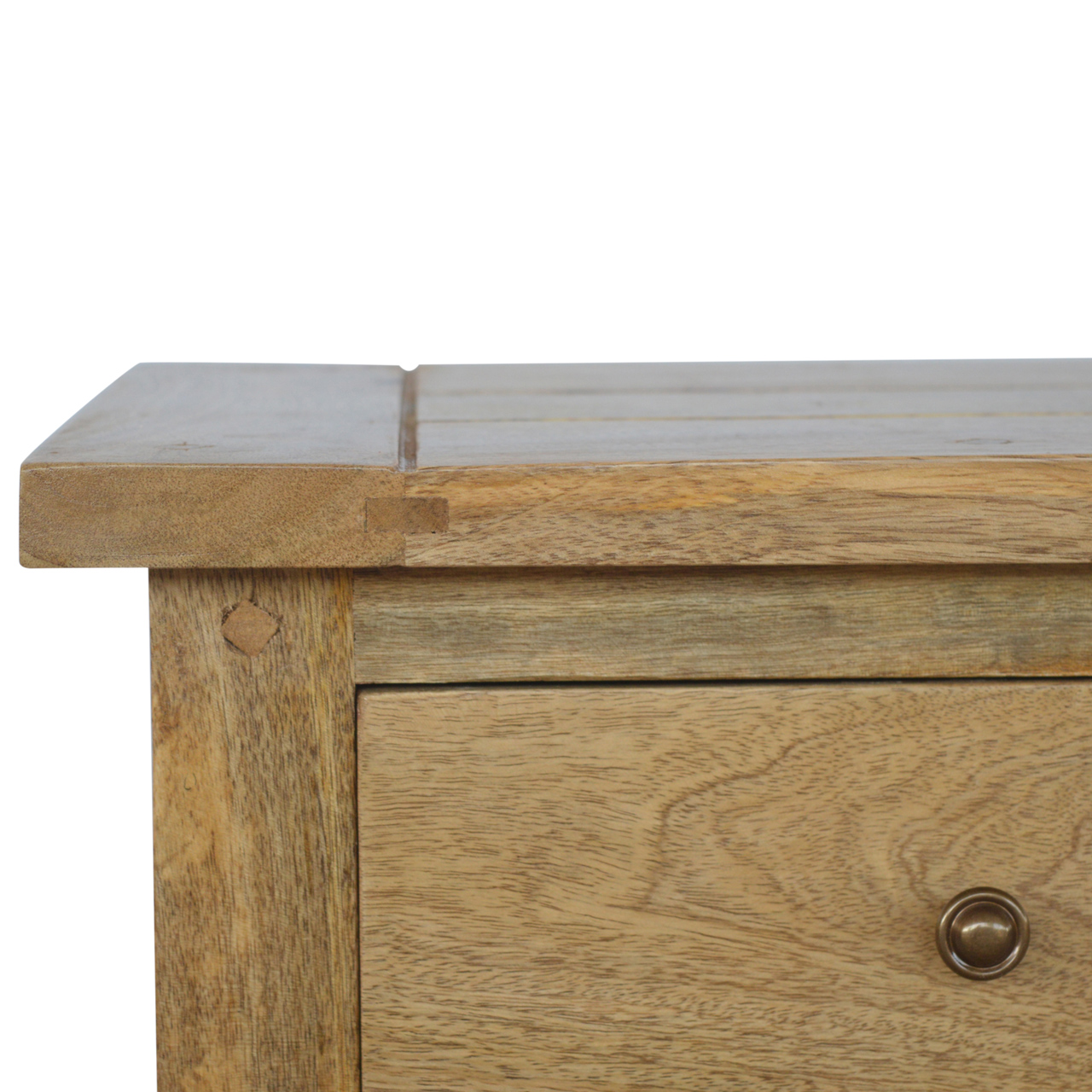 Country 3 Drawer Bedside - Image 4
