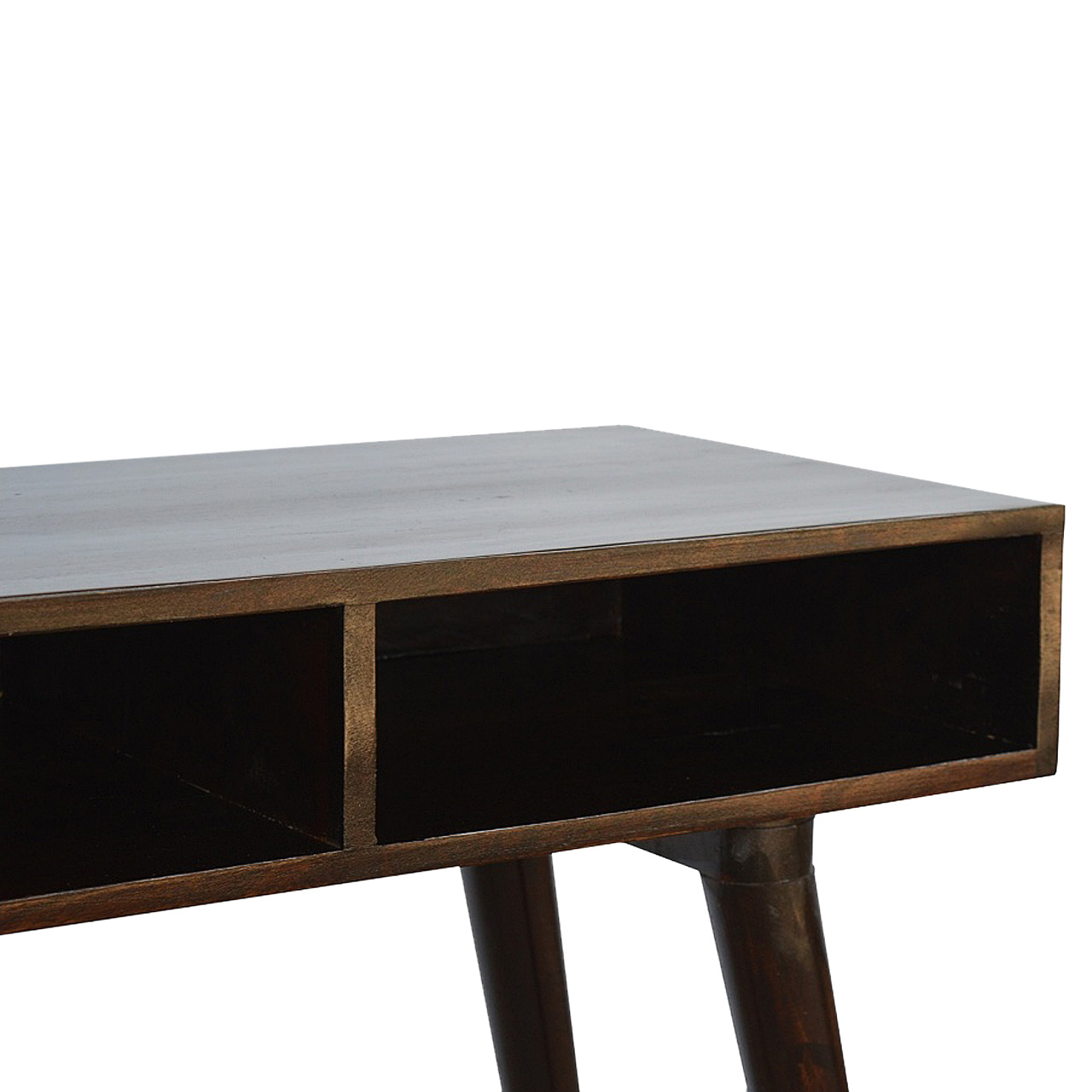 Walnut Open Writing Desk - Image 4