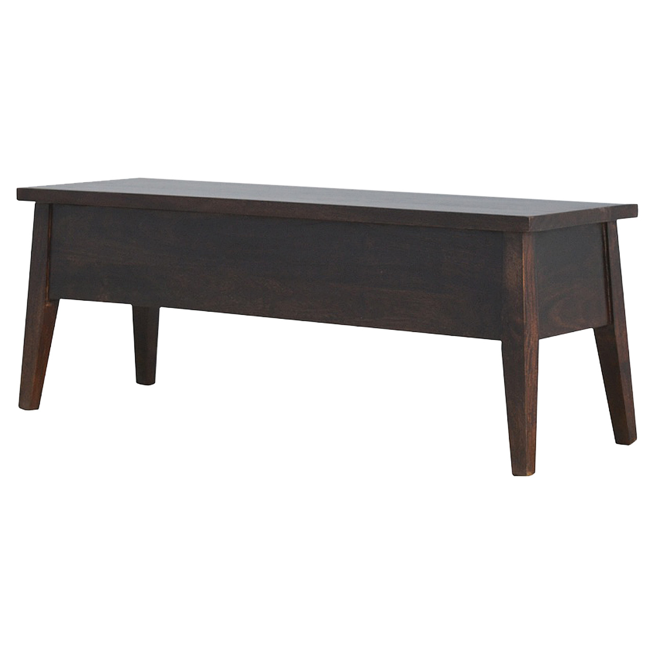 Walnut Hallway Storage Bench - Image 2