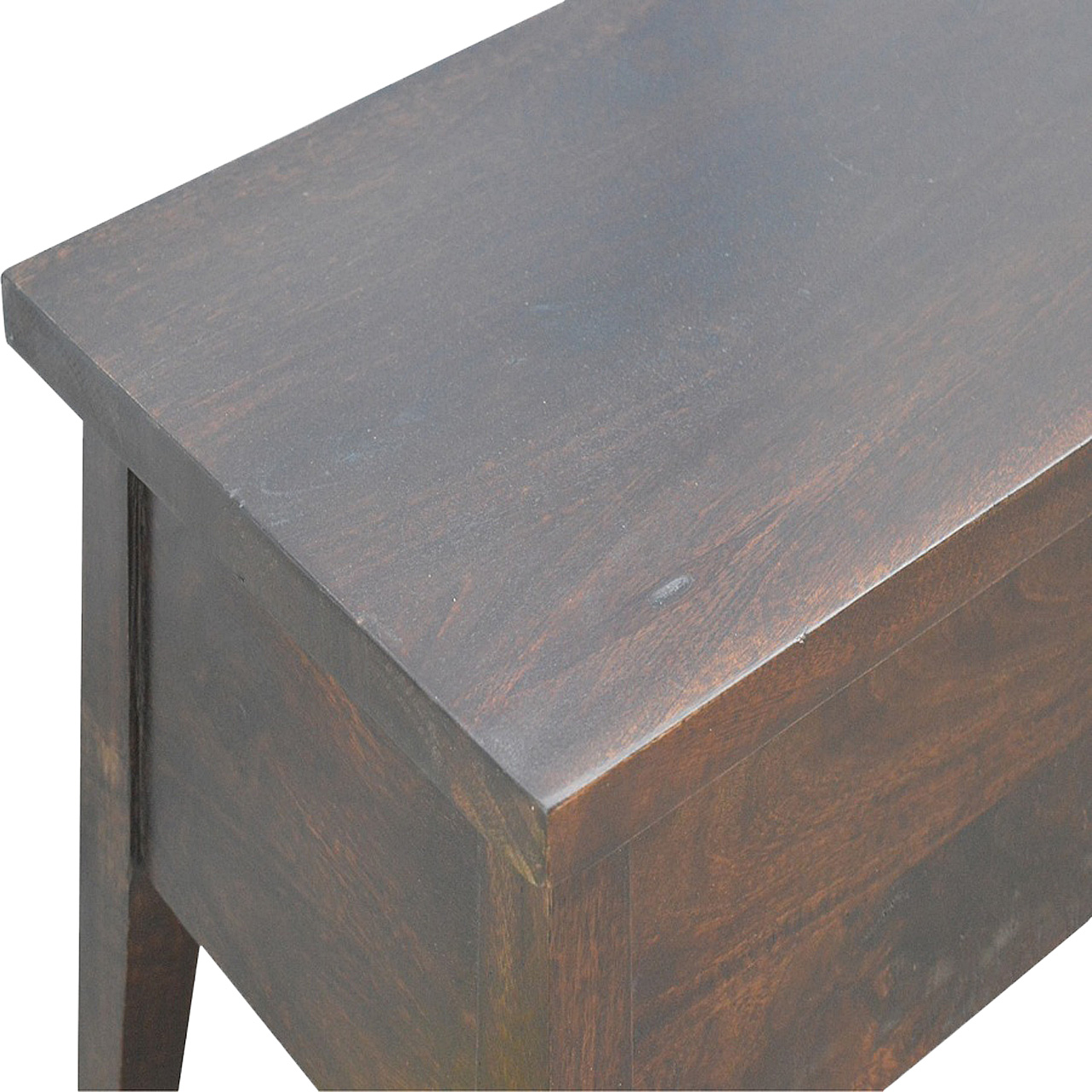 Walnut Hallway Storage Bench - Image 3
