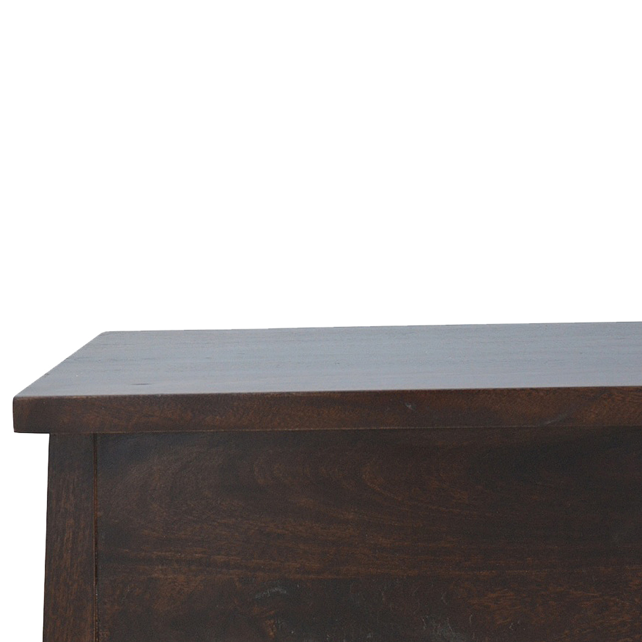 Walnut Hallway Storage Bench - Image 6