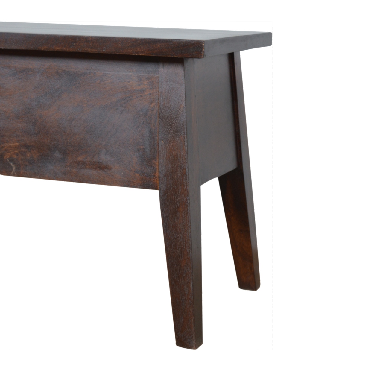 Chestnut Lid Up Storage Bench - Image 4