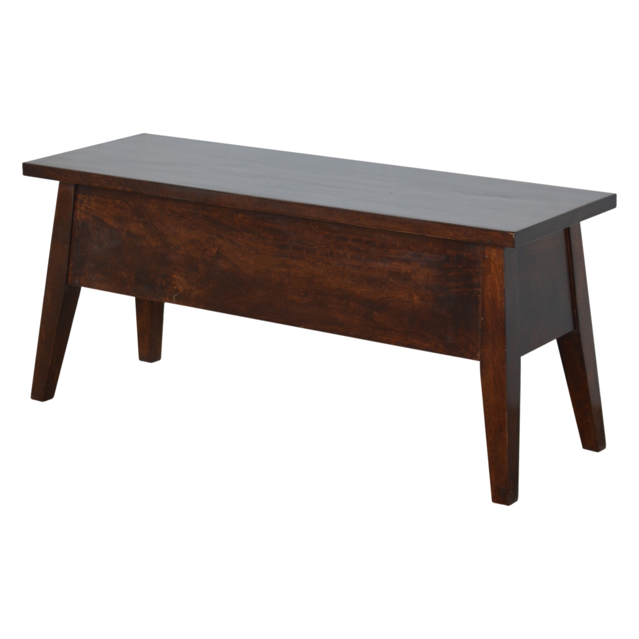 Chestnut Lid Up Storage Bench - Image 2