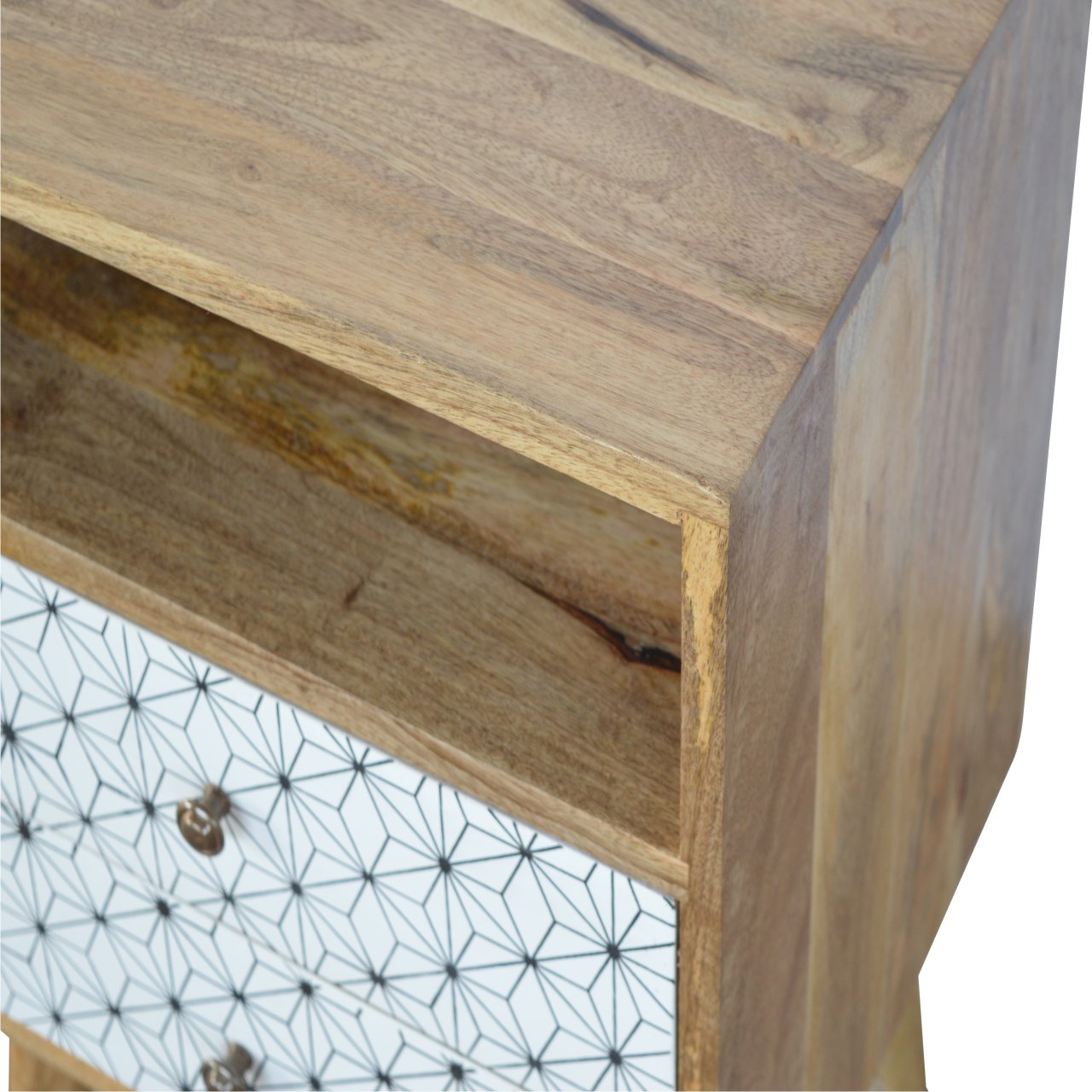 Prima Bedside with Open Slot - Image 3