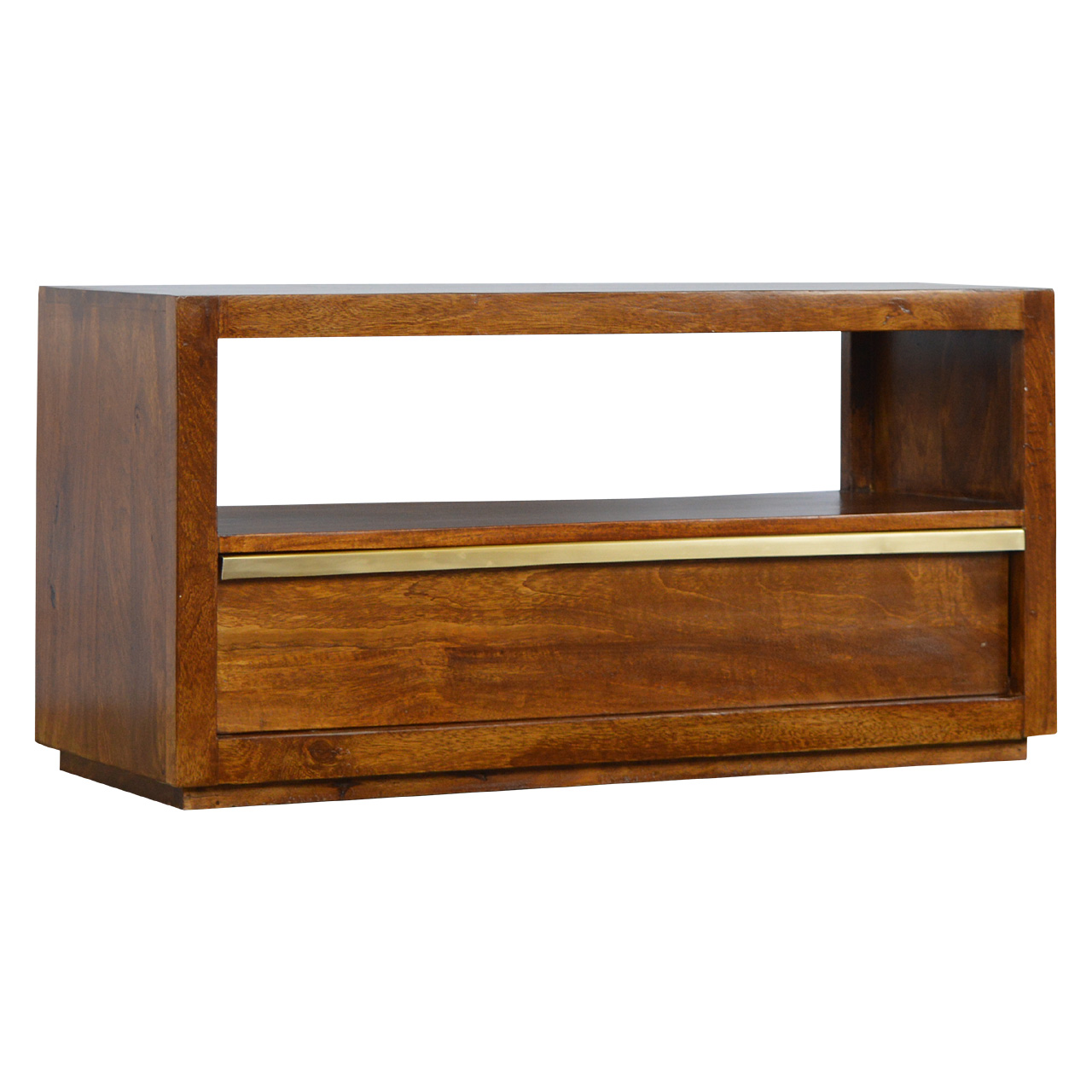 Gold Bar Chestnut TV Unit - Image 2