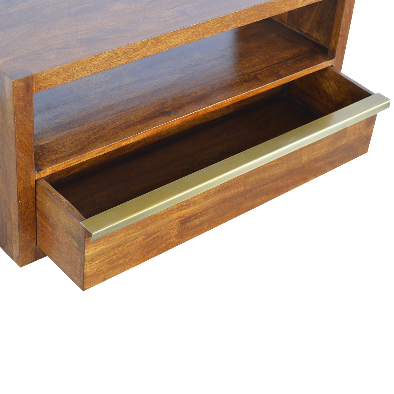 Gold Bar Chestnut TV Unit - Image 4