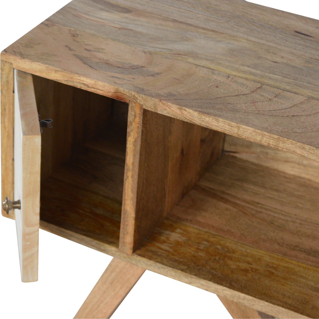 Solid Wood Tripod Bedside - Image 4