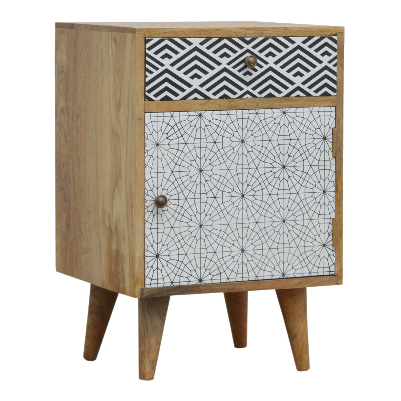 Mixed Pattern Bedside - Image 2